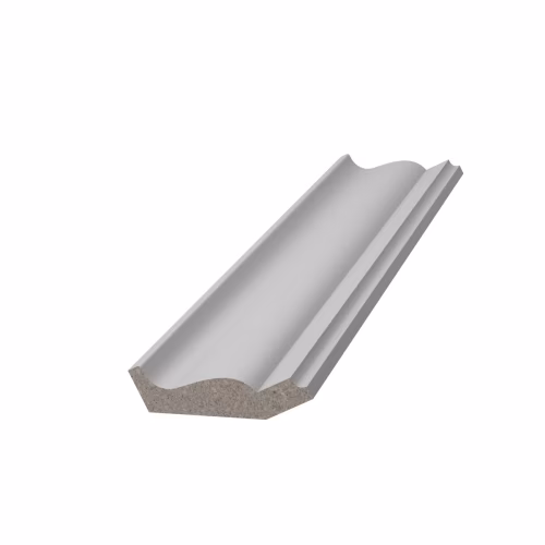 Потолочный плинтус ЛДФ под покраску Ultrawood CR 0025 2440×25,4×40