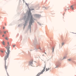 Обои 1838 Wallcoverings Capri Mimosa Red Clay 1905-124-06