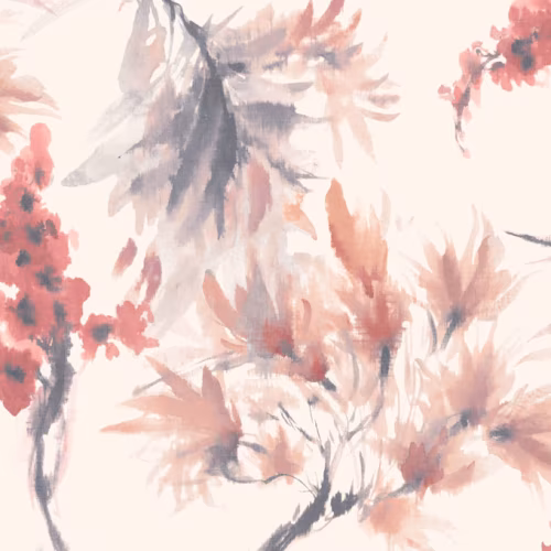 Обои 1838 Wallcoverings Capri Mimosa Red Clay 1905-124-06