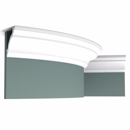 Потолочный плинтус под покраску гибкий Orac Decor Select C213F 2000×80×80