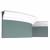 Потолочный плинтус под покраску гибкий Orac Decor Luxxus C215F 2000×47×47