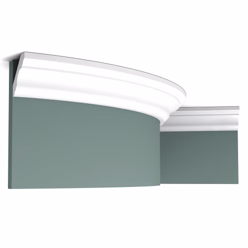 Потолочный плинтус под покраску гибкий Orac Decor Luxxus C215F 2000×47×47