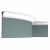 Потолочный плинтус под покраску гибкий Orac Decor Luxxus C230F 2000×29×29