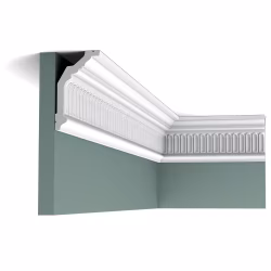 Потолочный плинтус под покраску Orac Decor Luxxus C304 2000×72×122