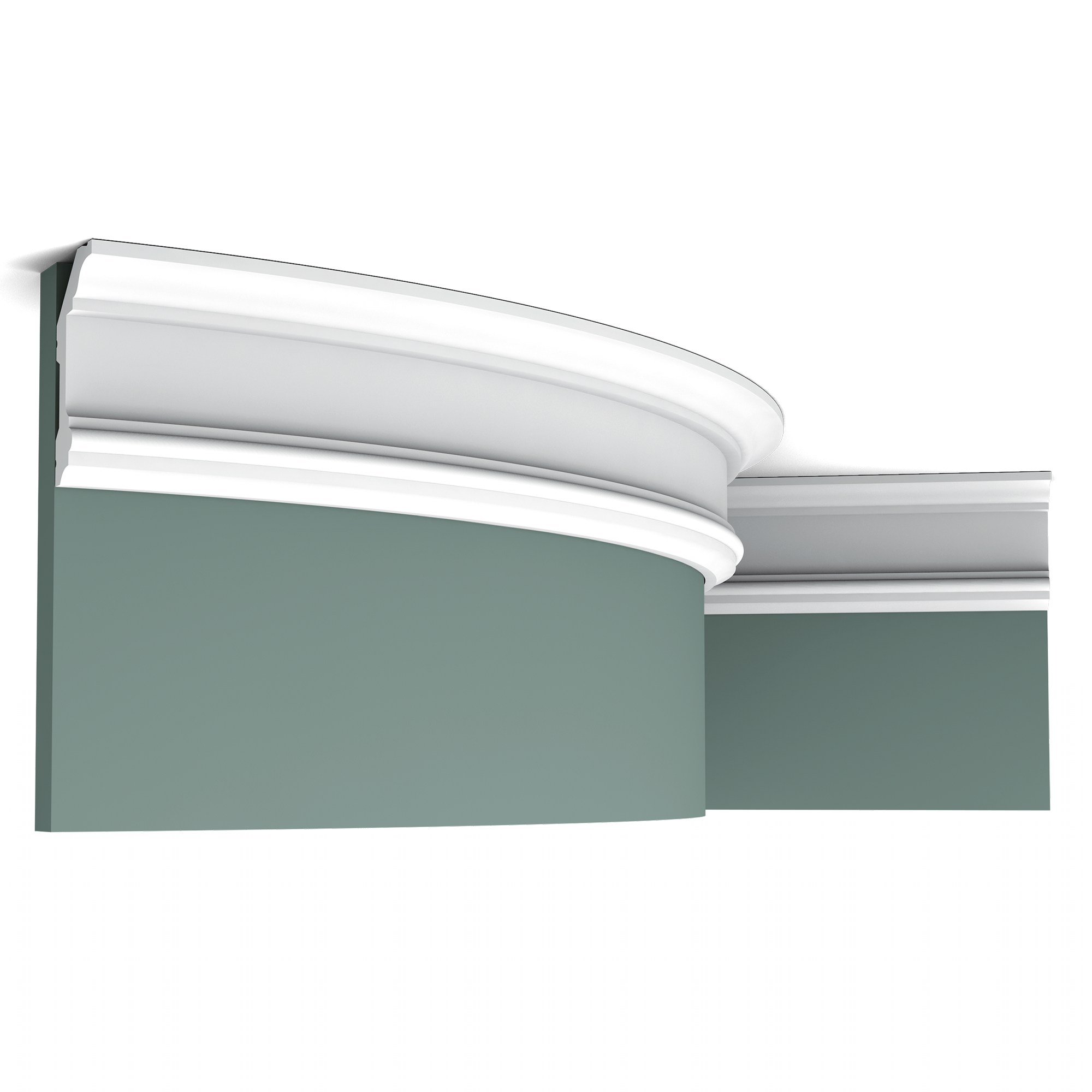 Потолочный плинтус под покраску гибкий Orac Decor Orac Luxxus C321F 2000×50×99 Потолочный плинтус под покраску гибкий Orac Decor Orac Luxxus C321F 2000×50×99