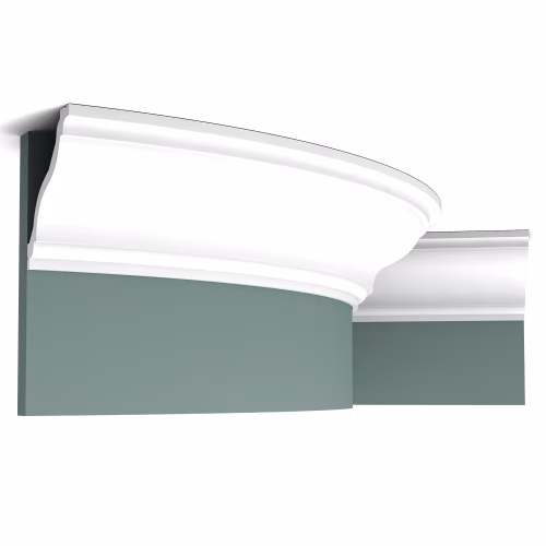 Потолочный плинтус под покраску гибкий Orac Decor Select C333F 2000×111×122