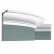 Потолочный плинтус под покраску гибкий Orac Decor Select C341F 2000×122×88