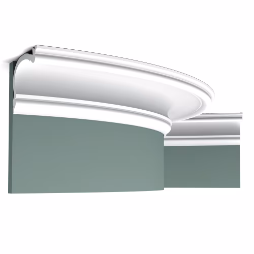 Потолочный плинтус под покраску гибкий Orac Decor Select C341F 2000×122×88