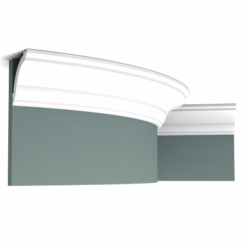 Потолочный плинтус под покраску гибкий Orac Decor Axxent CX100F 2000×71×69