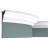 Потолочный плинтус под покраску гибкий Orac Decor Select CX123F 2000×80×80