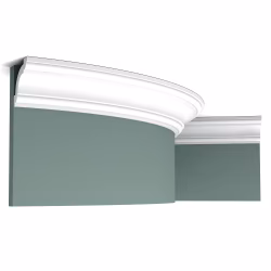Потолочный плинтус под покраску гибкий Orac Decor Select CX124F 2000×49×49