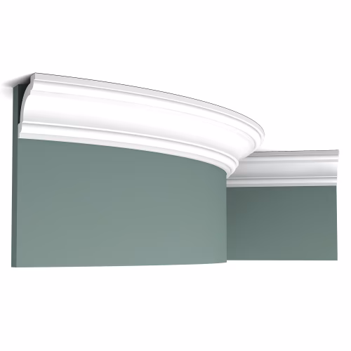 Потолочный плинтус под покраску гибкий Orac Decor Select CX124F 2000×49×49