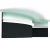 Потолочный плинтус под покраску гибкий Orac Decor Select CX189F с подсветкой 2000×27×27
