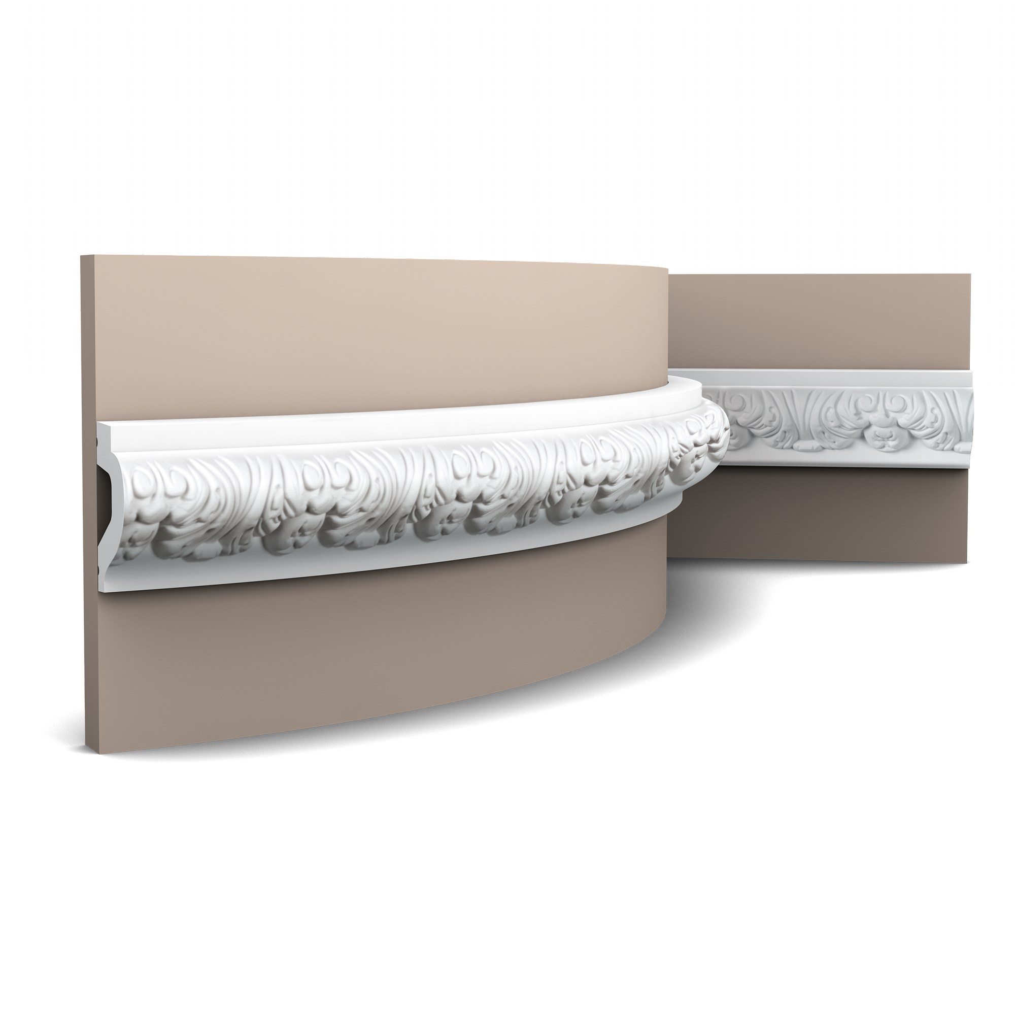 Гибкий молдинг под покраску Orac Decor Orac Luxxus P3020F 2000×61×32