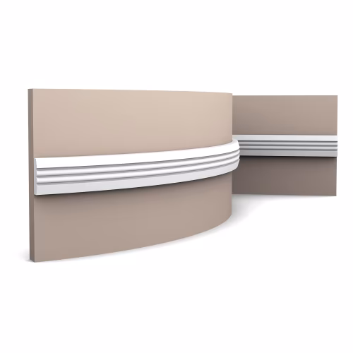Гибкий молдинг под покраску Orac Decor Luxxus P5021F 2000×31×9
