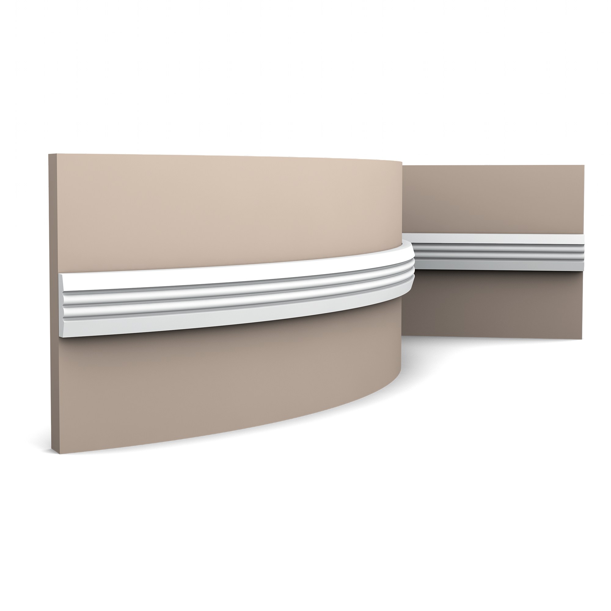 Гибкий молдинг под покраску Orac Decor Orac Luxxus P5021F 2000×31×9