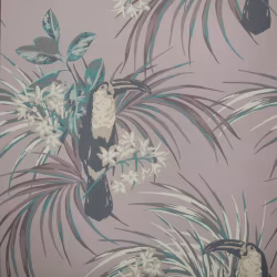 Обои 1838 Wallcoverings Elodie Le Toucan Rose 1907-135-02