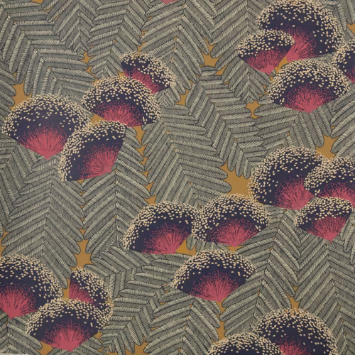 Обои 1838 Wallcoverings Elodie Clarice Jet 1907-138-03