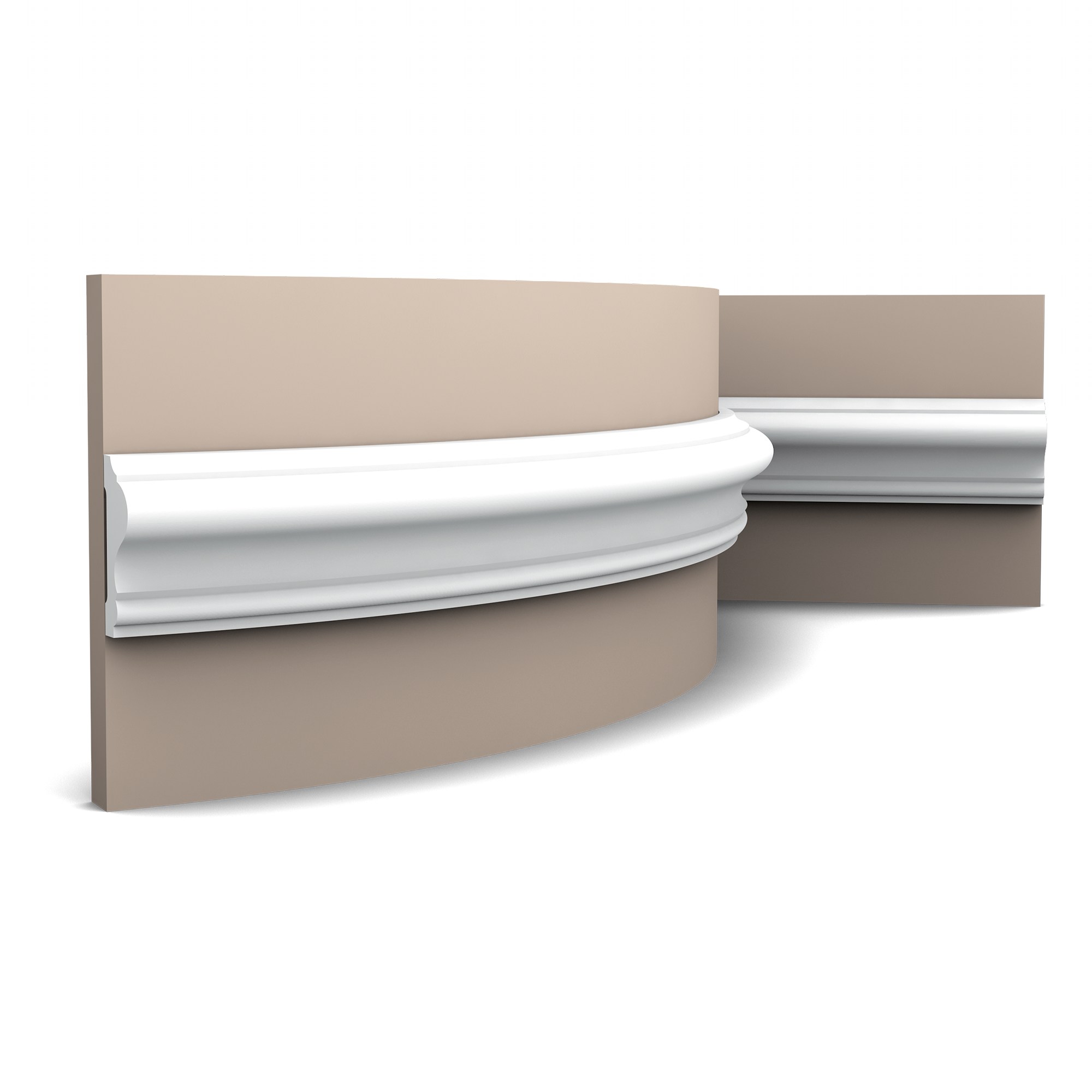 Гибкий молдинг под покраску Orac Decor Select P8020F 2000×60×26