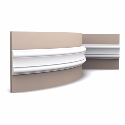 Гибкий молдинг под покраску Orac Decor Luxxus P8040F 2000×101×22