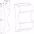 Гибкий молдинг под покраску Orac Decor Luxxus P8040F 2000×101×22