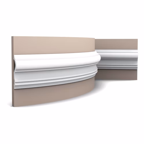 Гибкий молдинг под покраску Orac Decor Luxxus P8050F 2000×120×30