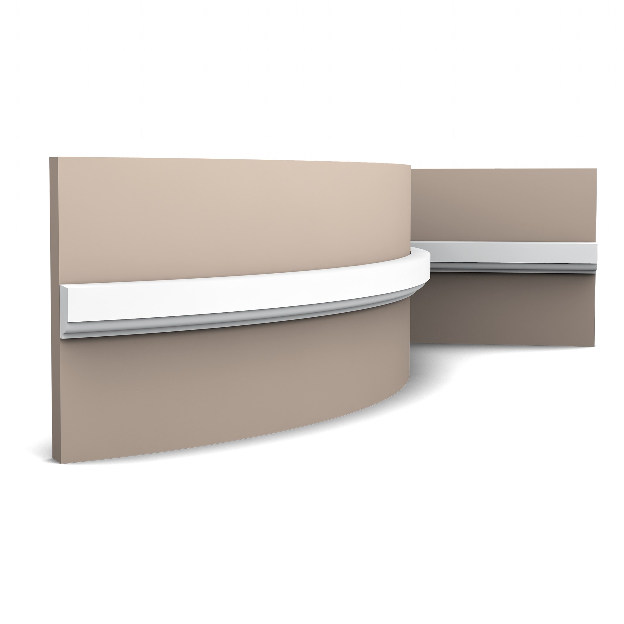 Гибкий молдинг под покраску Orac Decor Orac Luxxus P9050F 2000×25×13