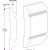 Гибкий молдинг под покраску Orac Decor Select PX144F 2000×47×8