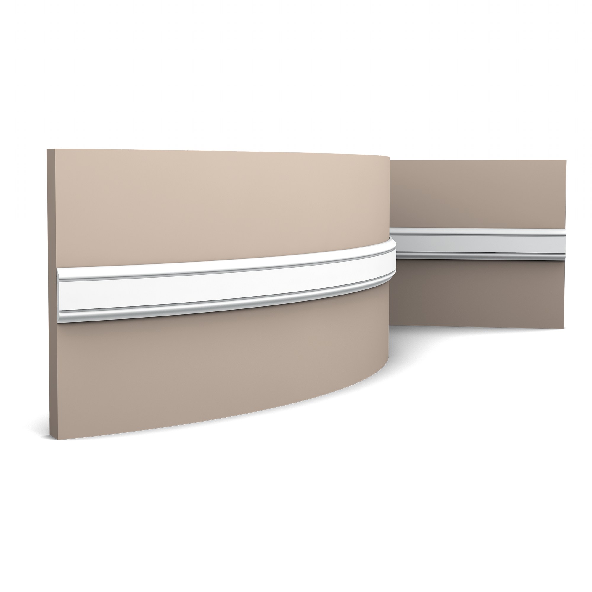 Гибкий молдинг под покраску Orac Decor Select PX144F 2000×47×8