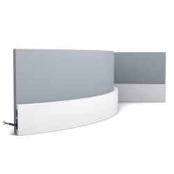 Плинтус под покраску гибкий Orac Decor Select SX157F 2000×66×13