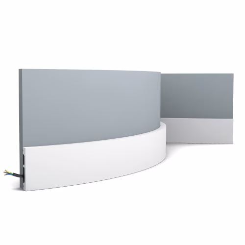 Плинтус под покраску гибкий Orac Decor Select SX157F 2000×66×13