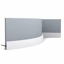 Плинтус под покраску гибкий Orac Decor Fundamentals SX162F 2000×40×10