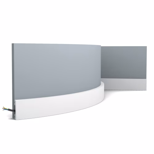 Плинтус под покраску гибкий Orac Decor Fundamentals SX162F 2000×40×10
