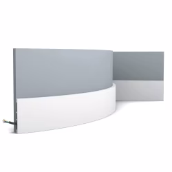 Плинтус под покраску гибкий Orac Decor Select SX163F 2000×102×13