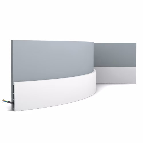 Плинтус под покраску гибкий Orac Decor Select SX163F 2000×102×13