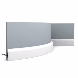 Плинтус под покраску гибкий Orac Decor Fundamentals SX182F 2000×50×13