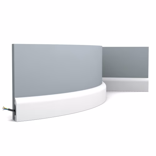 Плинтус под покраску гибкий Orac Decor Fundamentals SX182F 2000×50×13