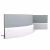Плинтус под покраску гибкий Orac Decor Select SX184F 2000×110×13