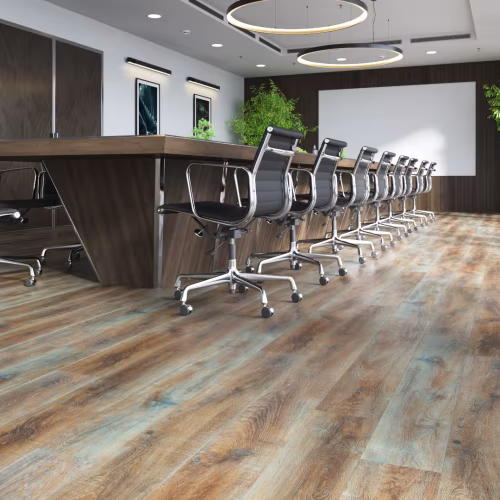 Кварцвиниловый SPC ламинат Fargo Comfort Дуб Карамельный 366-2B 1220×180×4