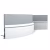 Плинтус под покраску гибкий Orac Decor Select SX118F 2000×138×18