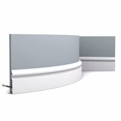 Плинтус под покраску гибкий Orac Decor Select SX137F 2000×99×15