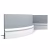 Плинтус под покраску гибкий Orac Decor Select SX137F 2000×99×15
