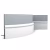 Плинтус под покраску гибкий Orac Decor Axxent SX138F 2000×138×15