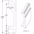 Плинтус под покраску гибкий Orac Decor Select SX155F 2000×108×25