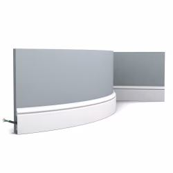 Плинтус под покраску гибкий Orac Decor Select SX165F 2000×69×11