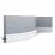 Плинтус под покраску гибкий Orac Decor Select SX165F 2000×69×11