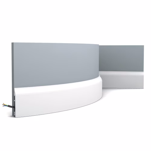 Плинтус под покраску гибкий Orac Decor Select SX172F 2000×85×14