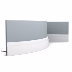 Плинтус под покраску гибкий Orac Decor Select SX187F 2000×75×12