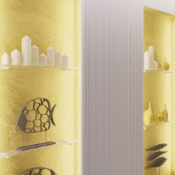 Плинтус под покраску гибкий Orac Decor Select SX187F 2000×75×12