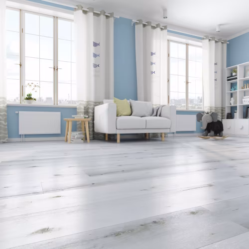 Кварцвиниловый SPC ламинат Fargo Comfort XXL Дуб Снежный DL 1601 1520×227×4